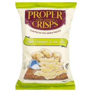 Proper Crisps Cider Vinegar & Sea Salt | 140g