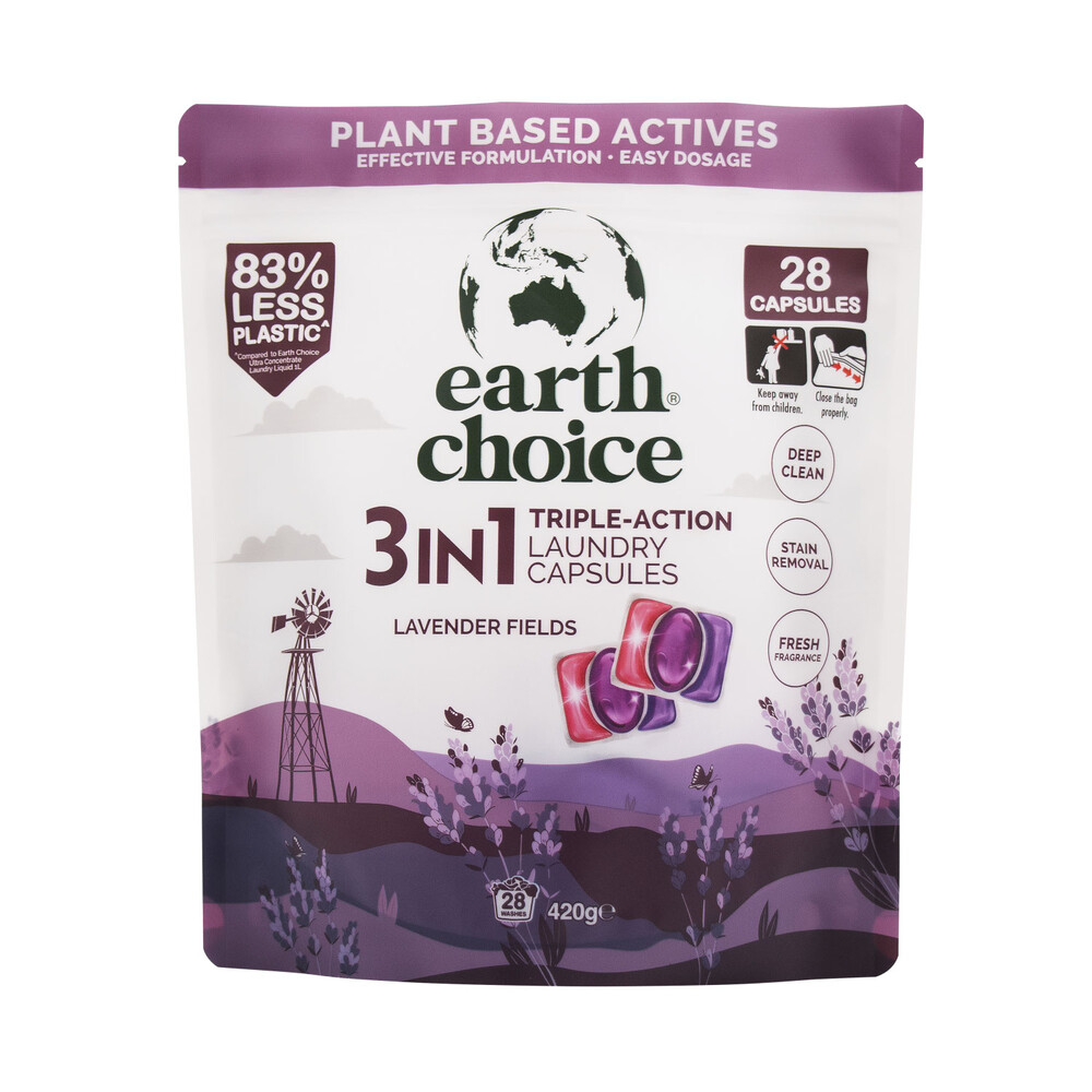 Buy Earth Choice Capsules Lavender 28 pack Coles
