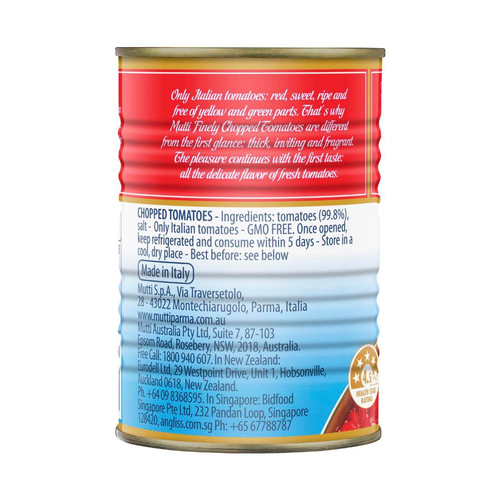Mutti Polpa Tomatoes Finely Chopped | 400g