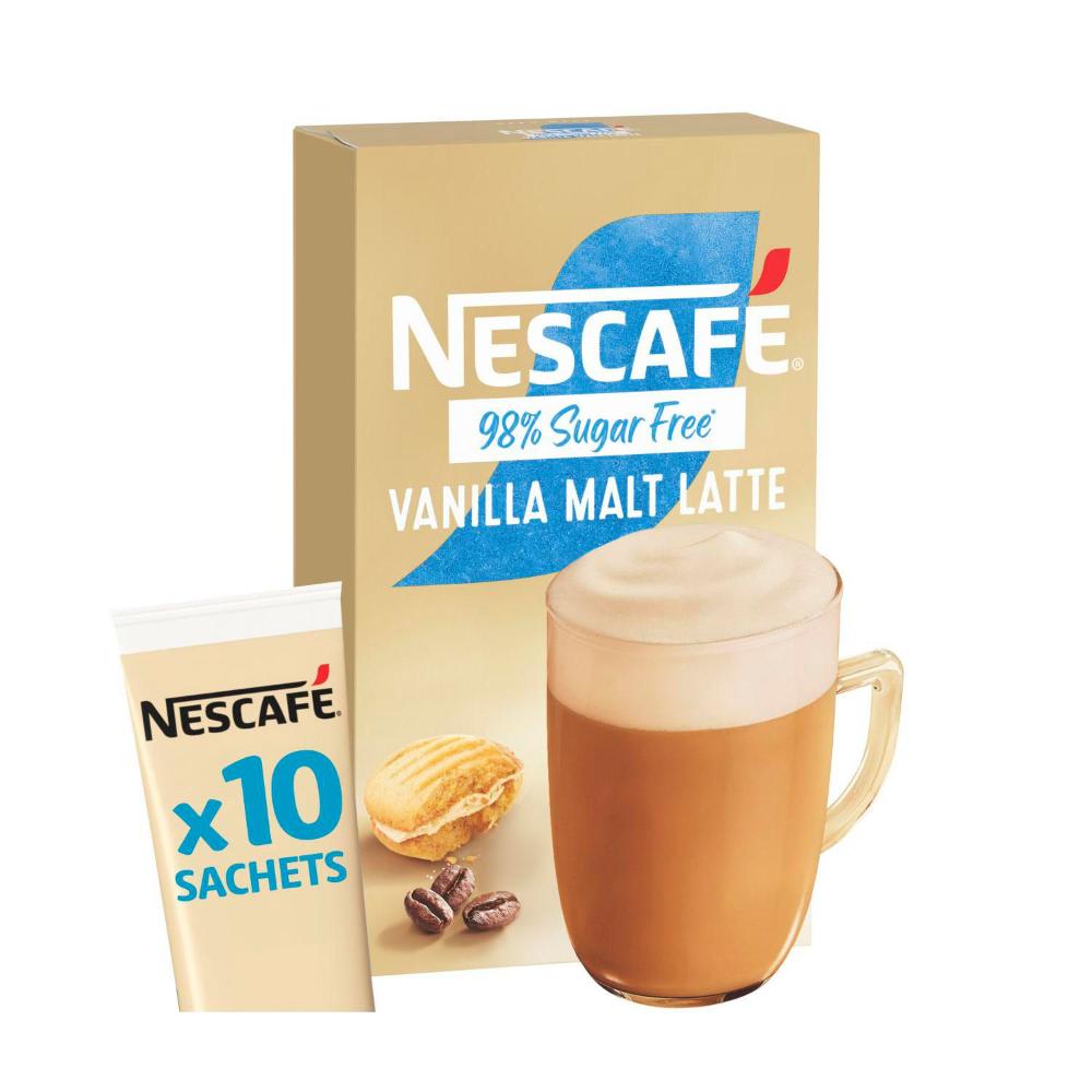 Buy Nescafe Gold 98 Sugar Free Vanilla Malt Latte Sachets 10 Pack Coles Buy Nescafe Gold 98 Sugar Free Vanilla Malt Latte Sachets 10 Pack Coles