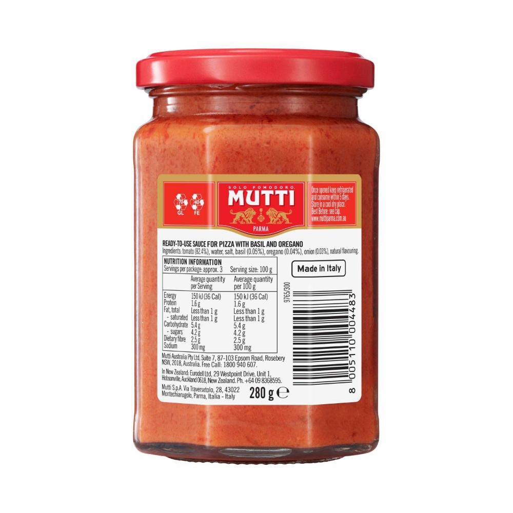 Buy Mutti Pizza Sauce Aromatica 280g | Coles