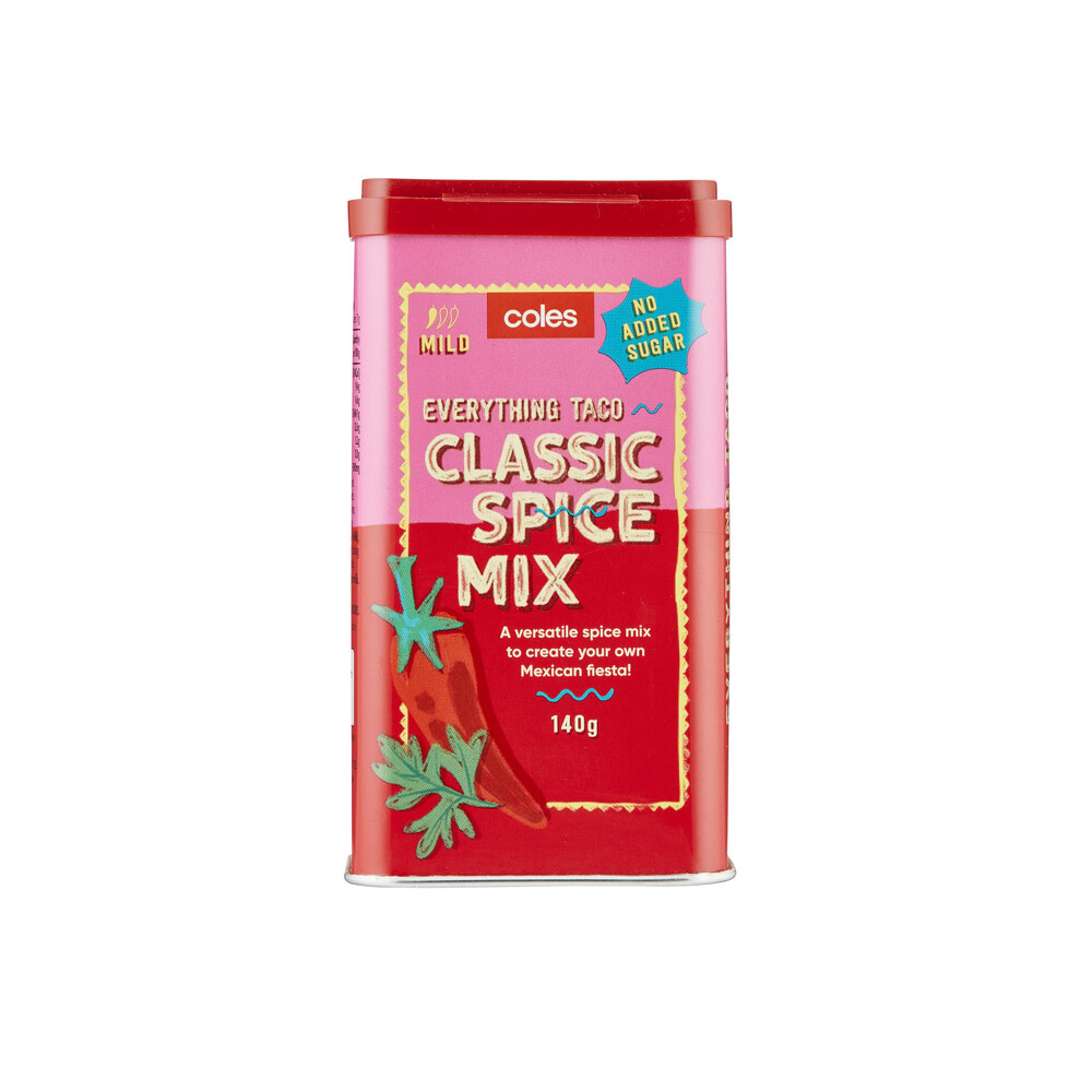 Buy Coles Mexican Classic Spice 140g Coles