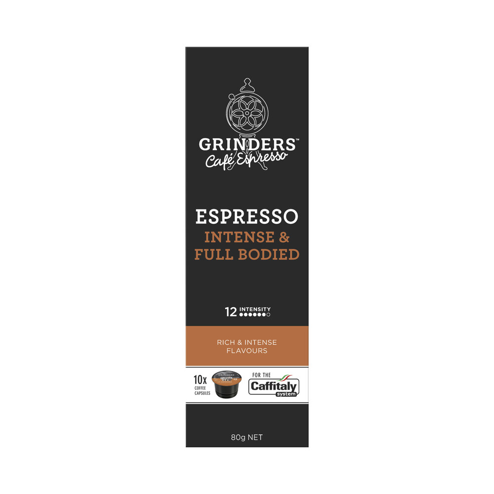 Buy Grinders Coffee Caffitaly Coffee Capsules Espresso 10 pack Coles