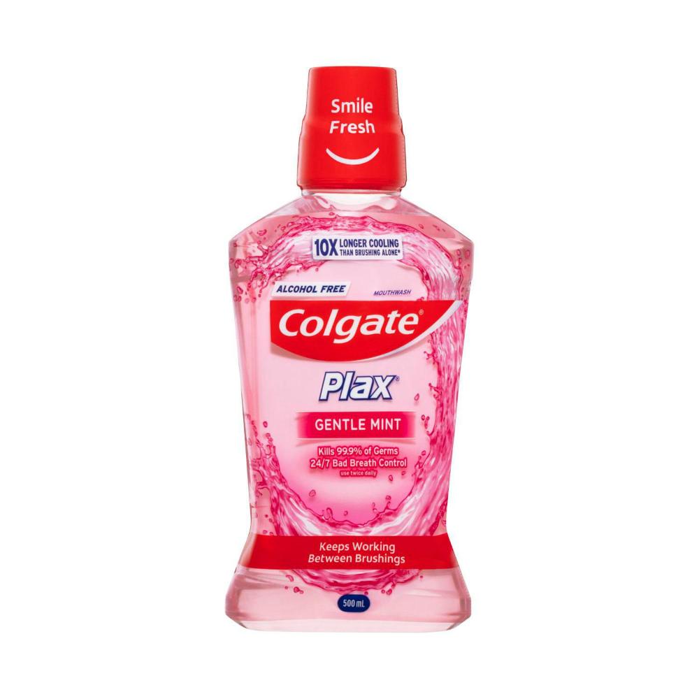 Buy Colgate Plax Premium Gentle Mint Mouthwash 500mL Coles