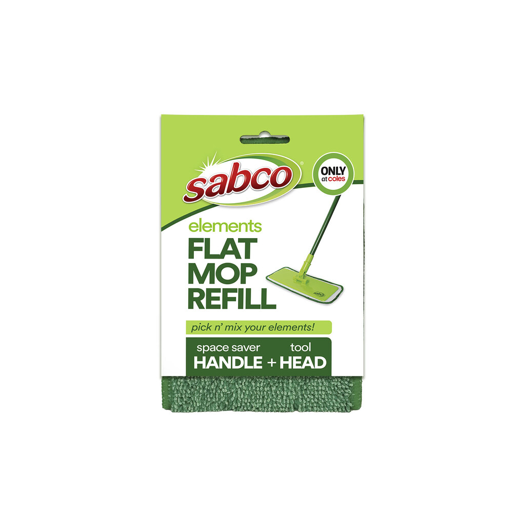 Buy Sabco Flat Mop Refill 1 each Coles