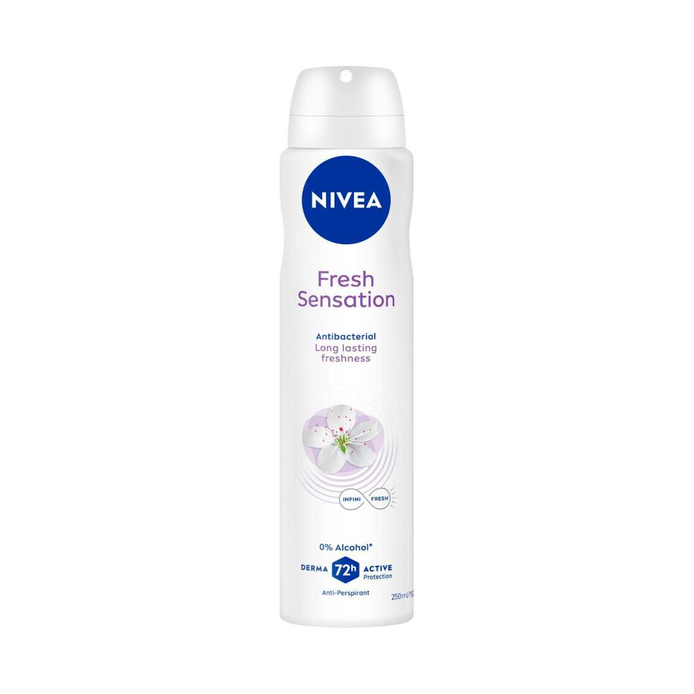 Buy Nivea Fresh Sensations Antiperspirant Aerosol Deodorant 250mL