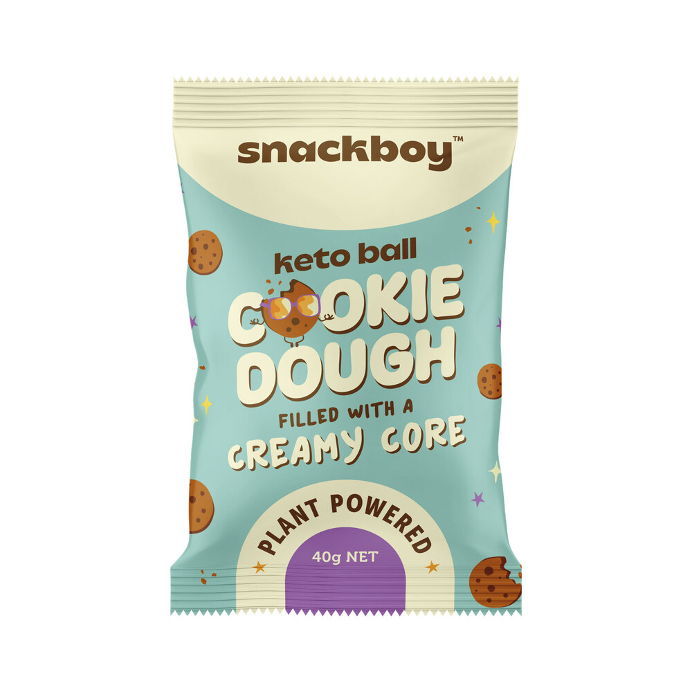 Buy Snackboy Keto Ball Keto Ball Cookie Dough 40g Coles