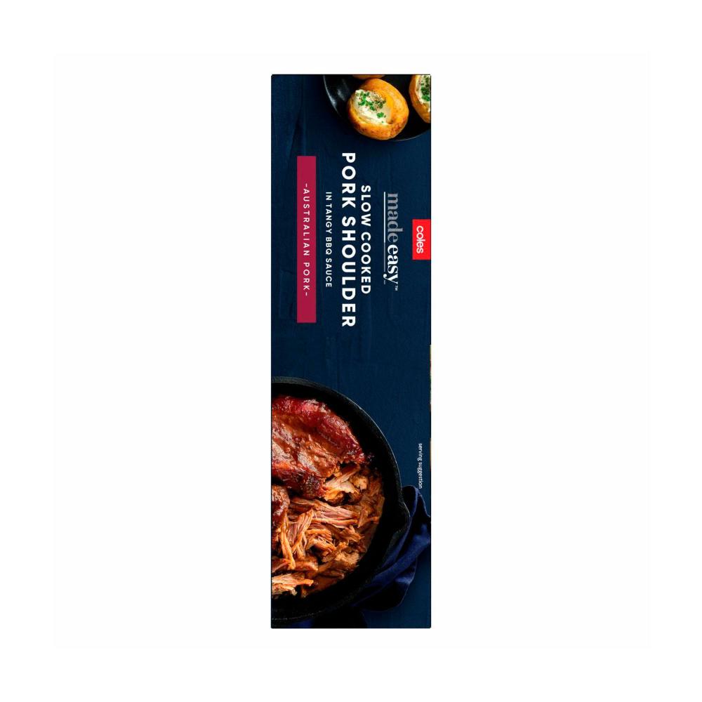 Coles Made Easy Slow Cooked Pork Shoulder | 480g