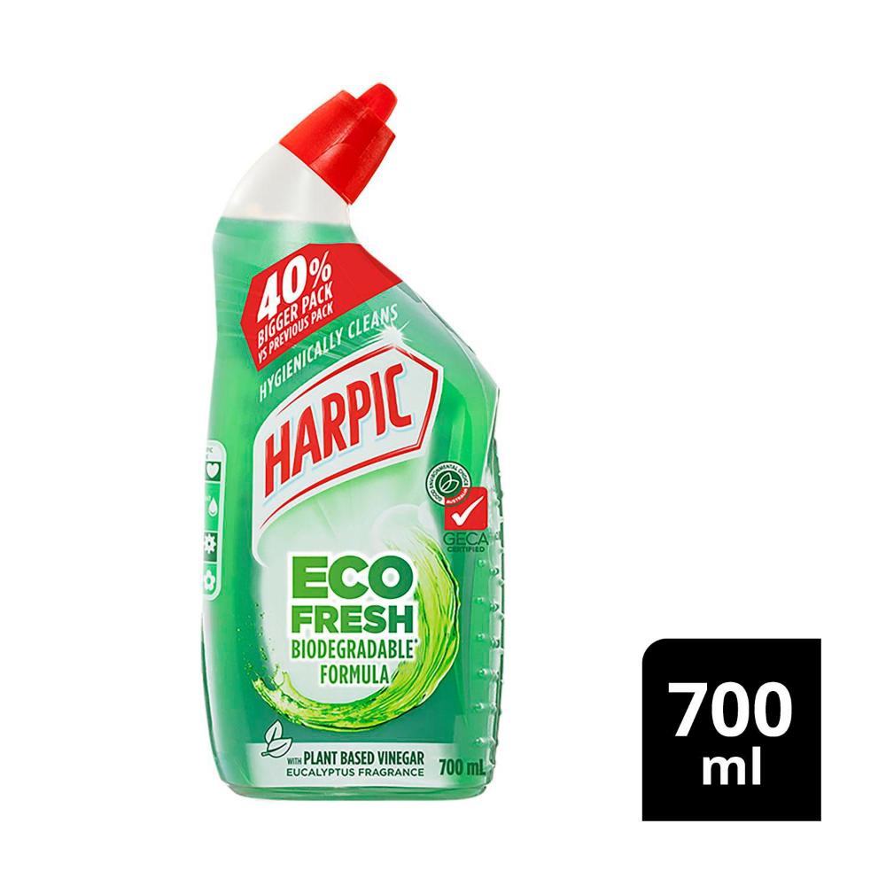 Buy Harpic Eco Fresh Eucalyptus Toilet Cleaner 700mL Coles