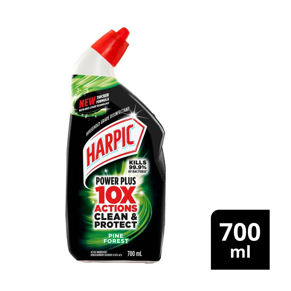Buy Harpic Power Plus Pine Forest Toilet Cleaner 700mL Coles