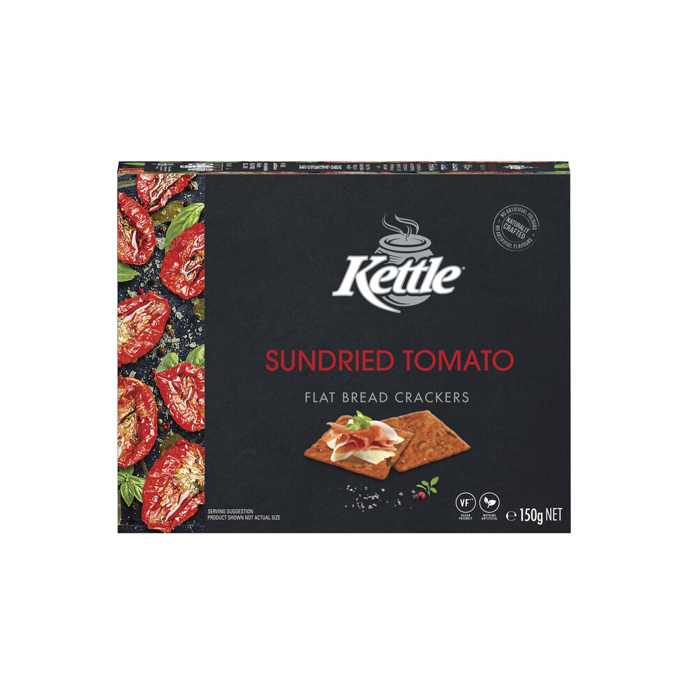 Buy Kettle Flat Bread Crackers Sundried Tomato 150g Coles