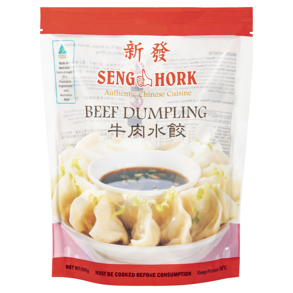 Buy Seng Hork Beef Dumplings 500g Coles