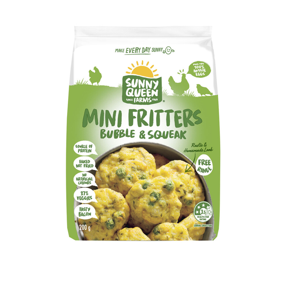 Buy Sunny Queen Bubble & Squeak Mini Fritters 200g Coles