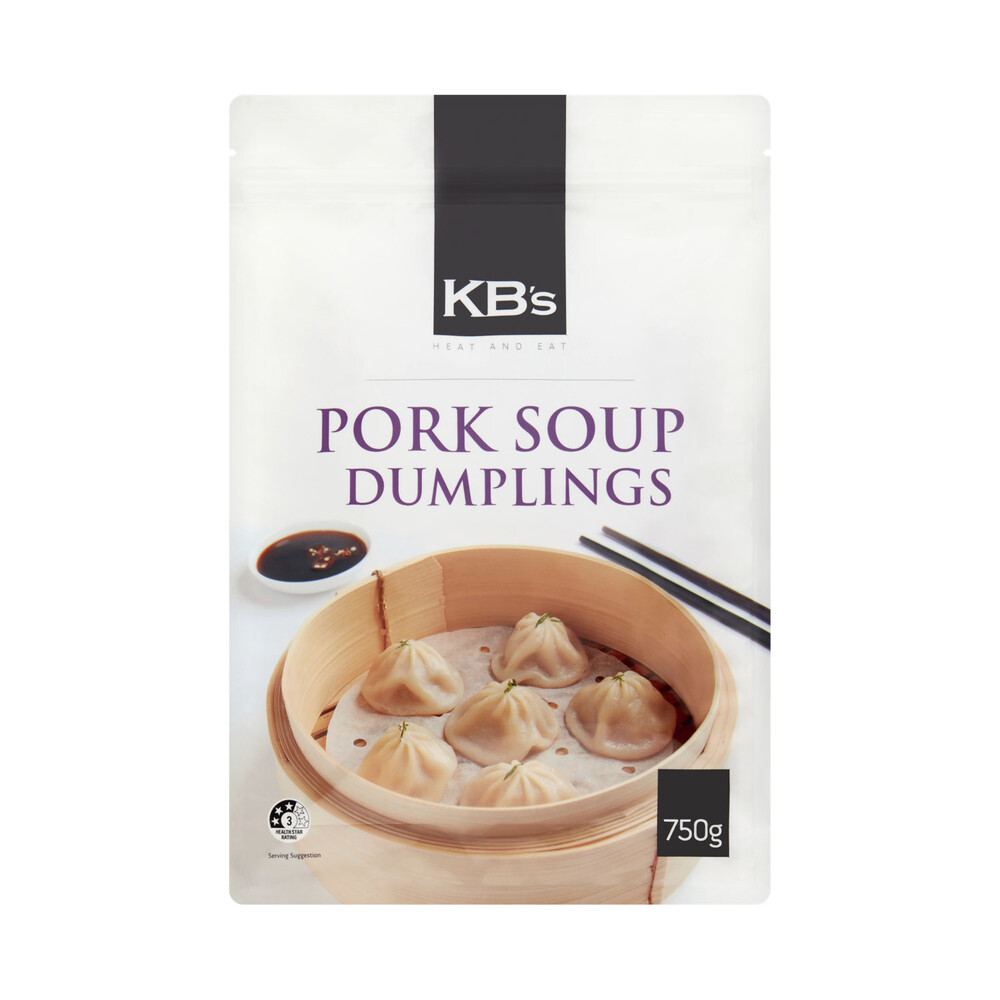 Buy Kb's Pork Soup Dumpling 750g Coles