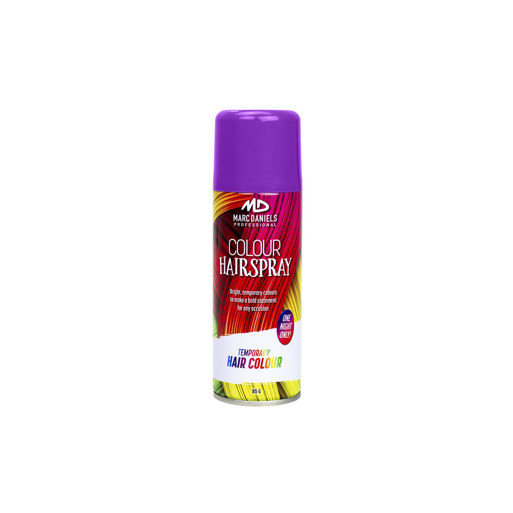 Buy Marc Daniels Colour Hairspray Purple 85g Coles
