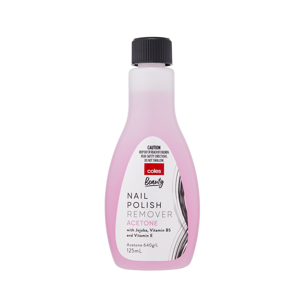 Buy Coles Nail Polish Remover Acetone 125mL Coles Buy Coles Nail Polish Remover Acetone 125mL Coles