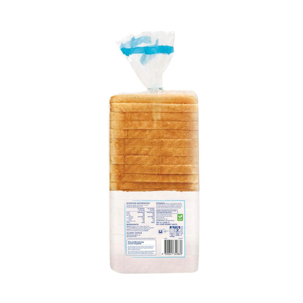 Coles Bread White | 700g