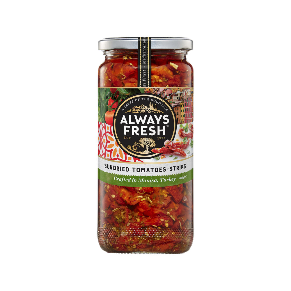 Buy Always Fresh Sundried Tomato Strips 480g Coles