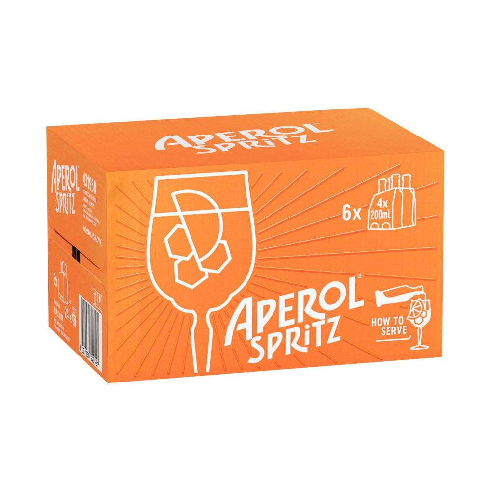 Buy Aperol Spritz Bottle 200mL 24 Pack Coles