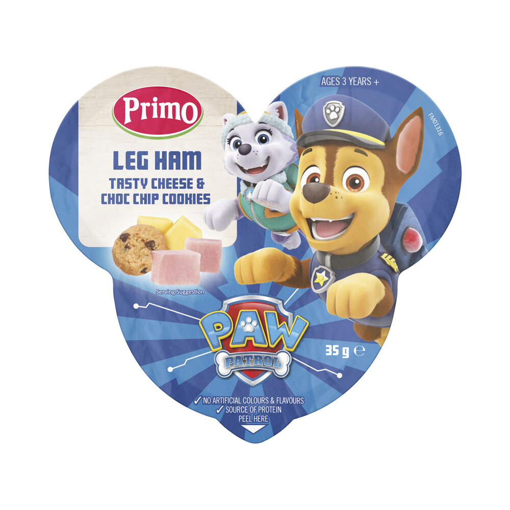 Buy Primo Mini Mix Ups Ham Cheese & Choc Chip Cookie 35g Coles