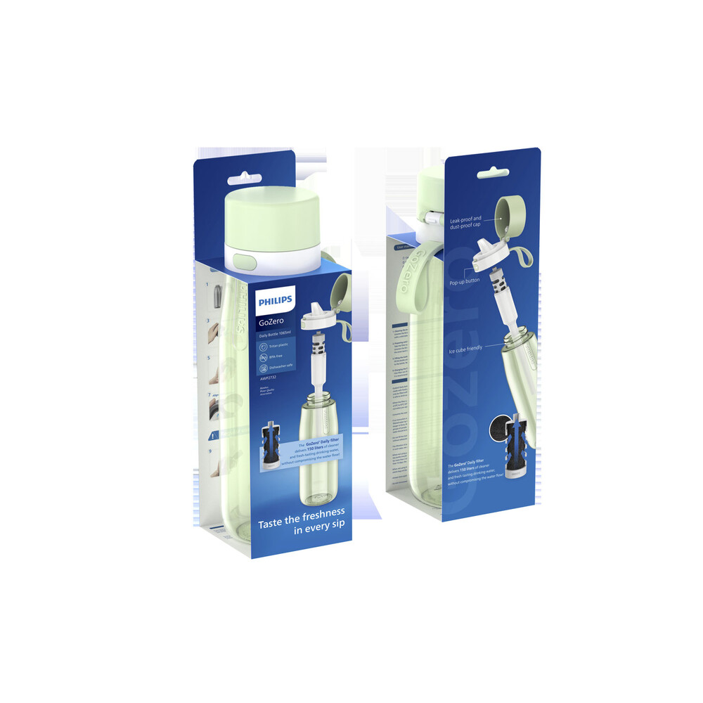 Buy Philips Go Zero Daily Filtration Bottle 1 each Coles
