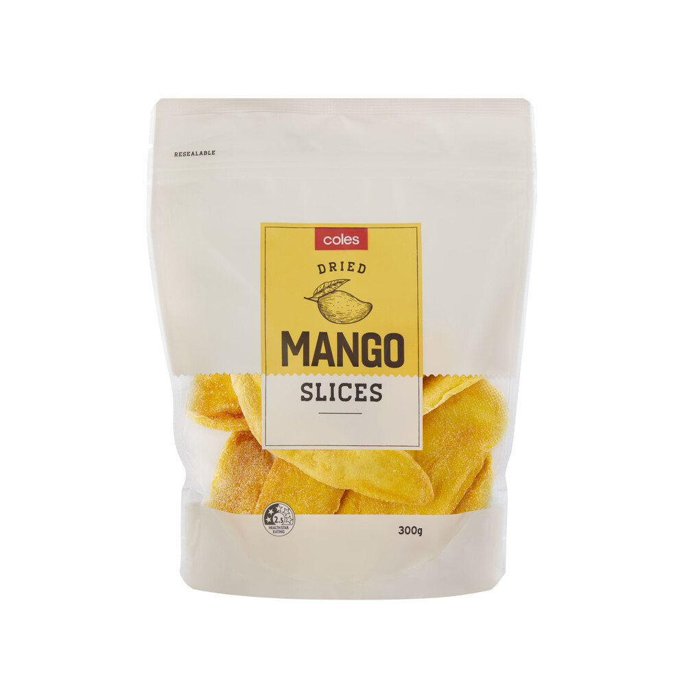 Buy Coles Mango Slices 300g Coles