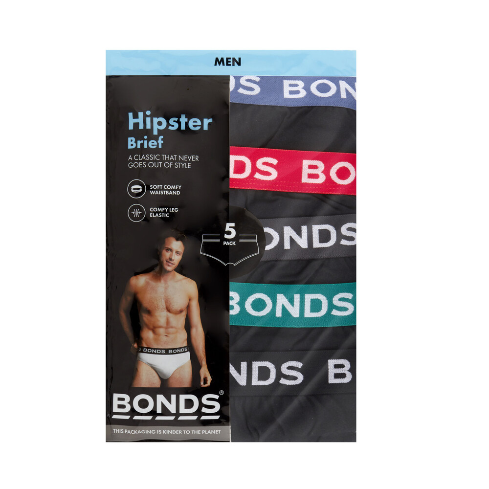 Buy Bonds Mens Brief Size XL 5 pack Coles