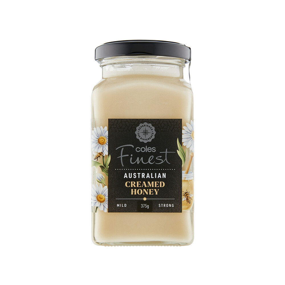 Buy Coles Finest Australian Creamed Honey 375g Coles