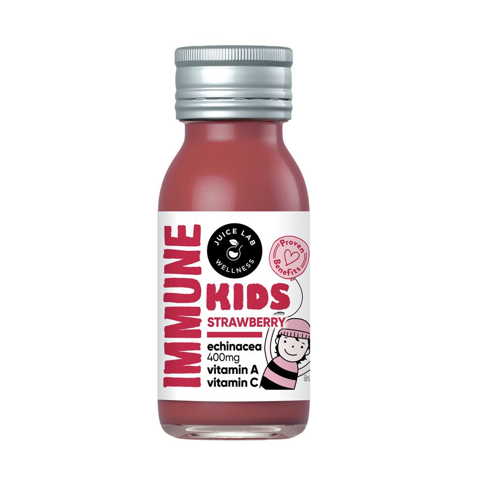 Buy The Juice Lab Wellness Shot Kids Strawberry Immune 60mL Coles