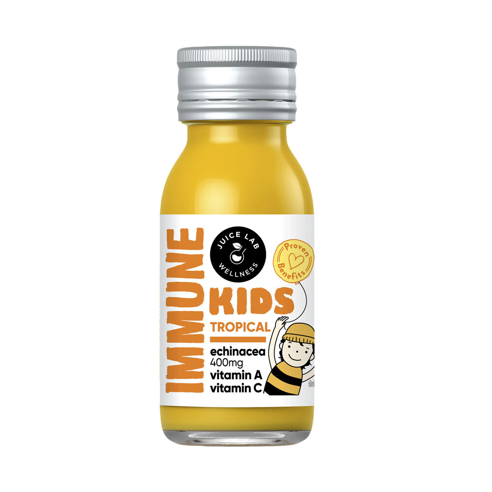 Buy The Juice Lab Wellness Shot Kids Tropical Immune 60mL Coles