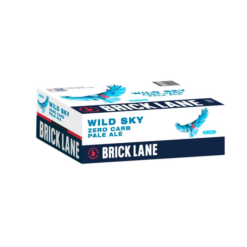 Buy Brick Lane Wild Sky Zero Carb Pale Ale Can 355mL 24 Pack Coles