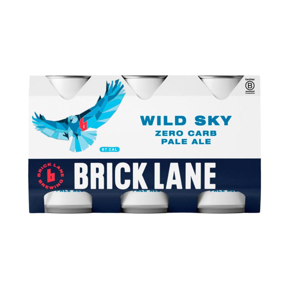 Buy Brick Lane Wild Sky Zero Carb Pale Ale Can 355mL 6 Pack Coles