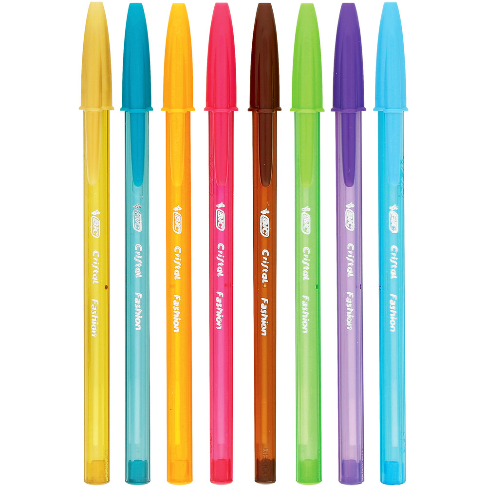Buy Bic Cristal Fashion Pens pack Coles