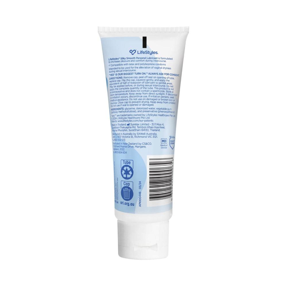 Buy LifeStyles Silky Smooth Lubricant 100g | Coles Buy LifeStyles Silky Smooth Lubricant 100g | Coles
