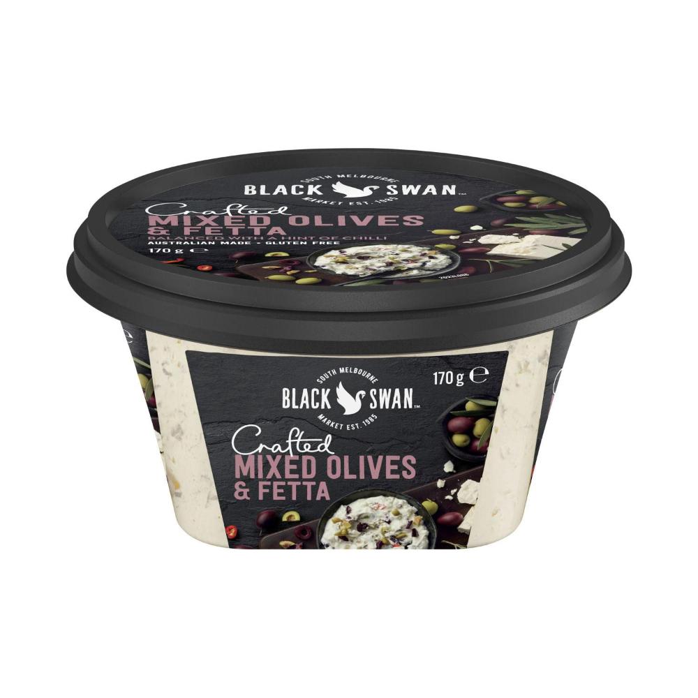 Buy Black Swan Crafted Dip Olive Fetta & Chilli 170g Coles