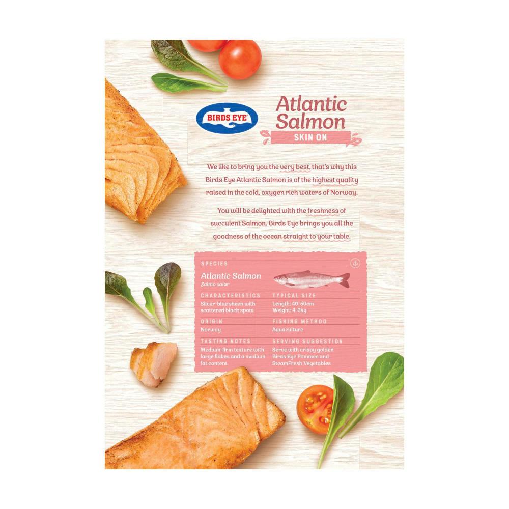 Birds Eye Atlantic Salmon Fillet Natural | 250g