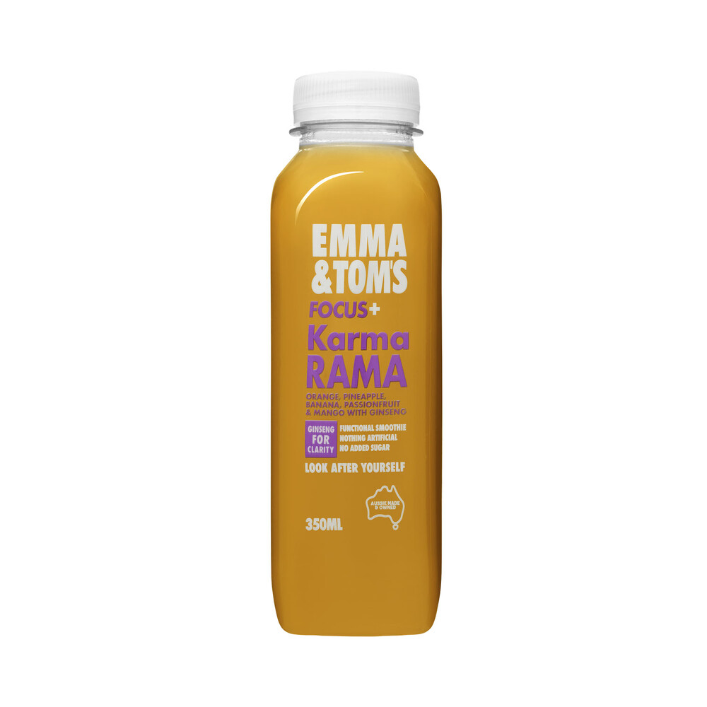 Buy Emma & Tom's Karmarama Juice Chilled 350mL Coles