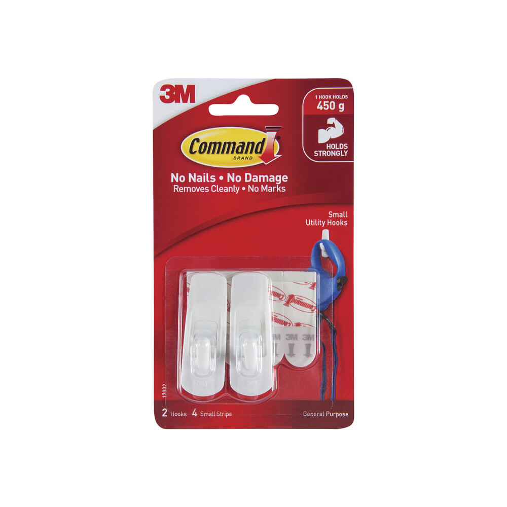 Buy 3M Command Adhesive Hook Small pack Coles
