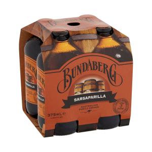 Bundaberg Sarsaparilla Multipack Bottles 375ml Coles Online