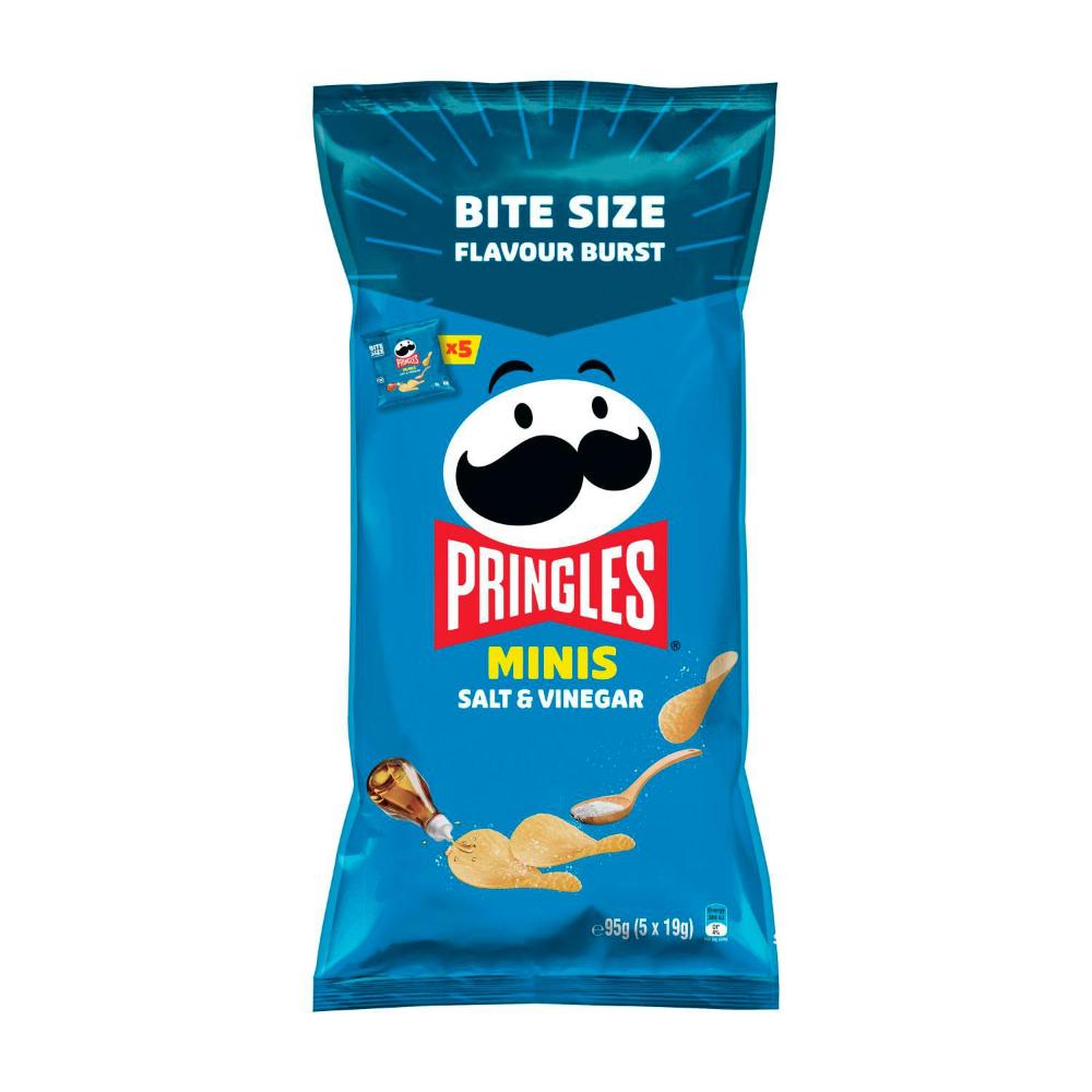 Buy Pringles Minis Multi Pack Salt And Vinegar 95g | Coles