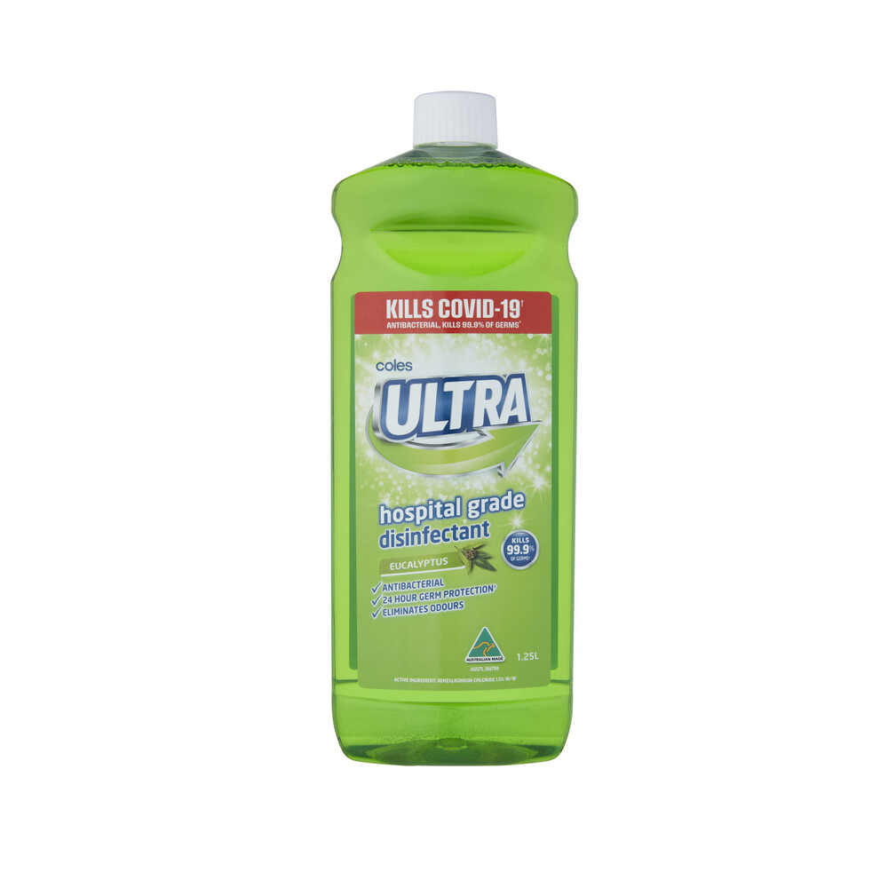 Coles Ultra Disinfectant Eucalyptus | 1.25L