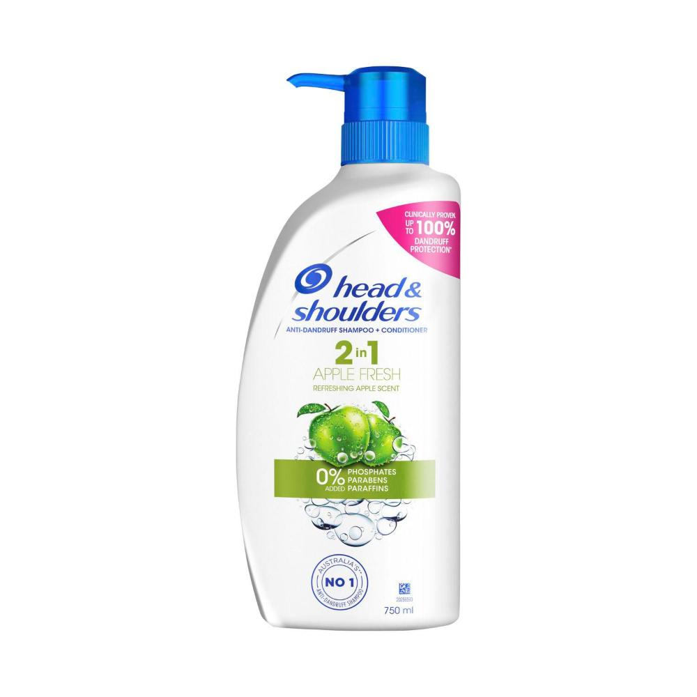 Buy Head & Shoulders Apple Fresh 2 In 1 AntiDandruff Shampoo