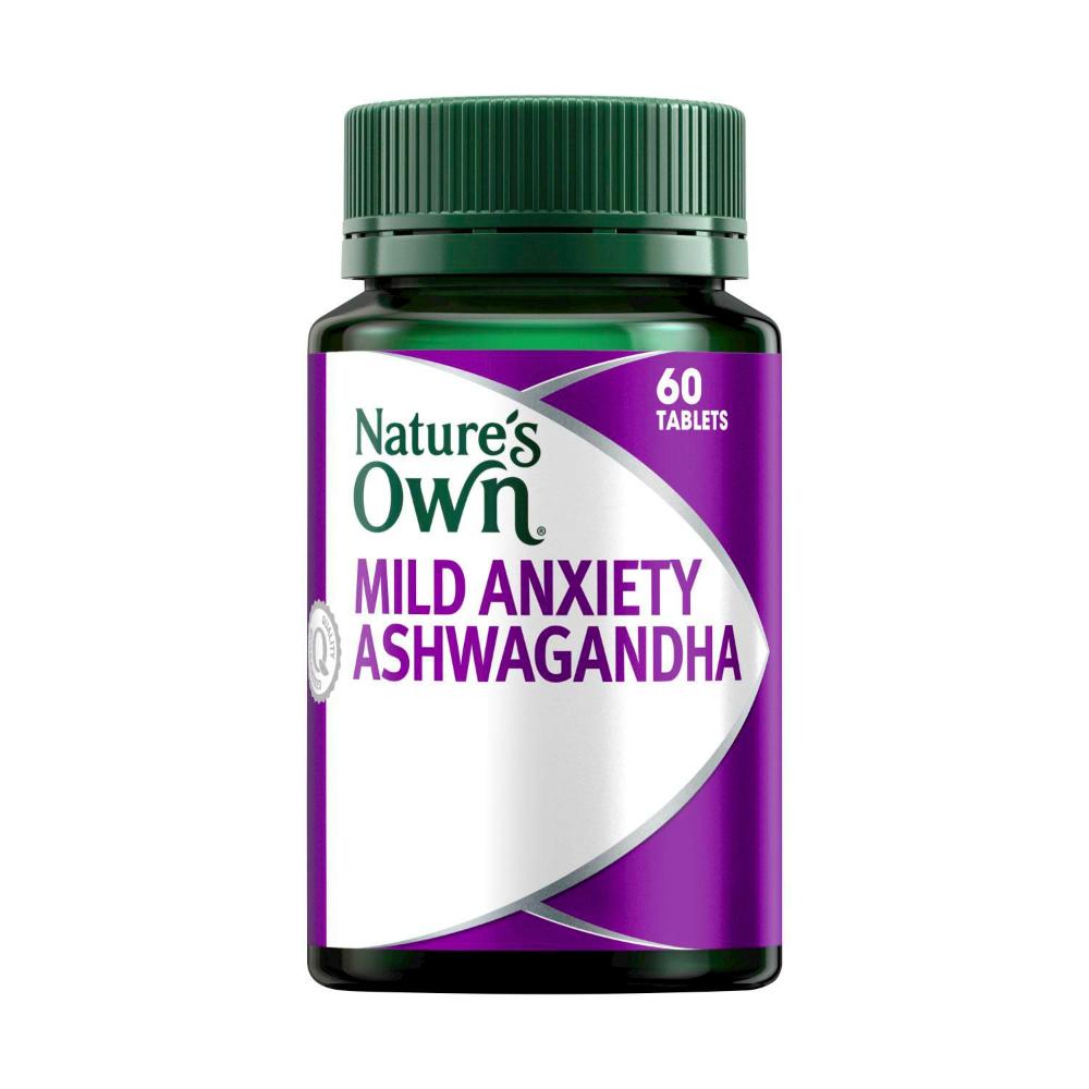 Natures Own Mild Anxiety Ashwagandha | 60 pack