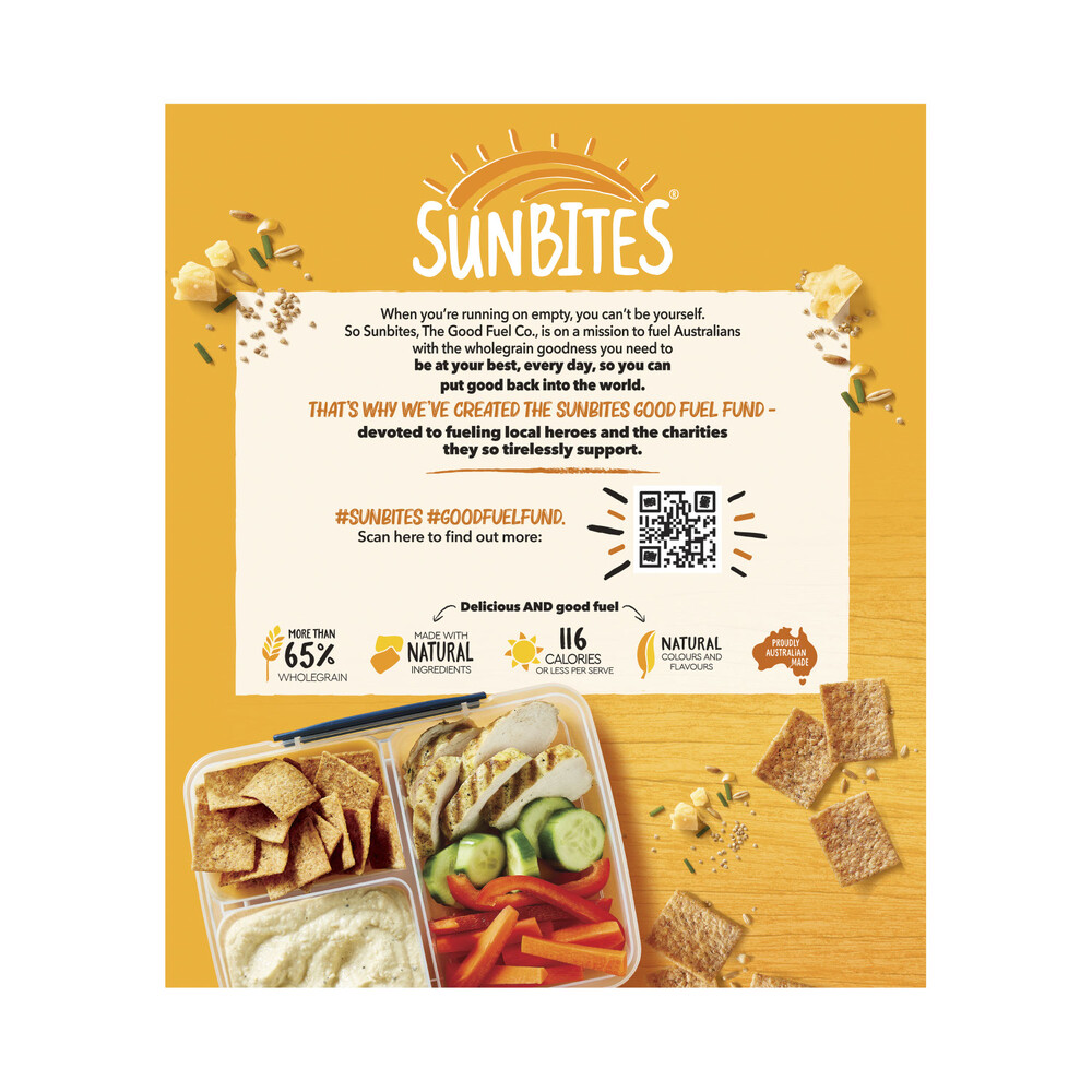 Sunbites Snack Crackers Mix 2 Multipack 12 Pack | 288g