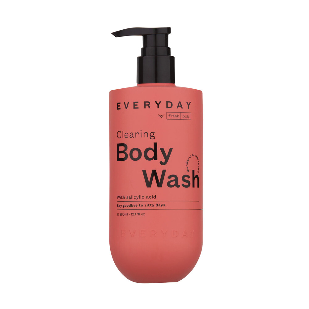 Buy Everyday By Frank Body Clearing Body Wash 360mL Coles