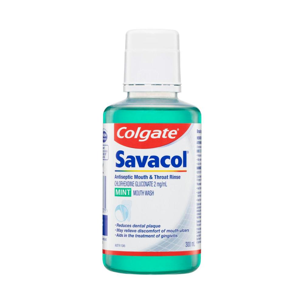Buy Colgate Savacol Original Mouthwash 300mL Coles