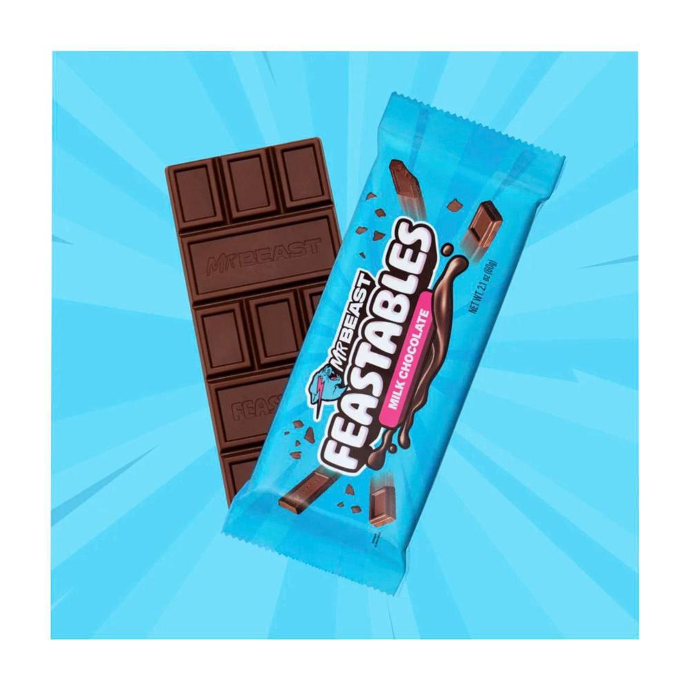 Buy Mr. Beast Feastables Milk Chocolate 60g | Coles