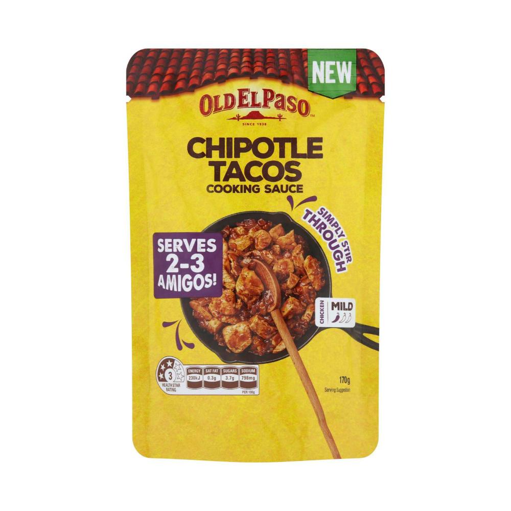 Buy Old El Paso Chipotle Taco Cooking Sauce 170g Coles