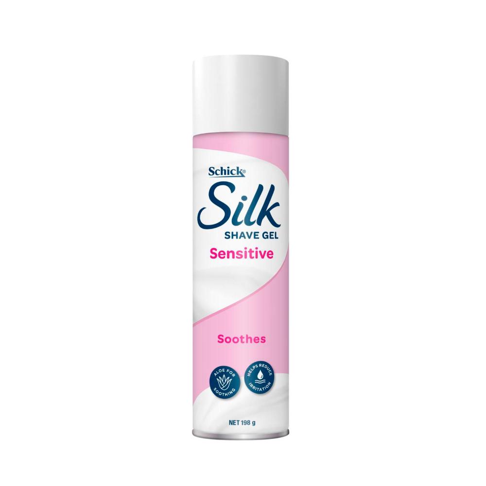 Schick Silk Womens Foaming Shave Gel Sensitive | 198g