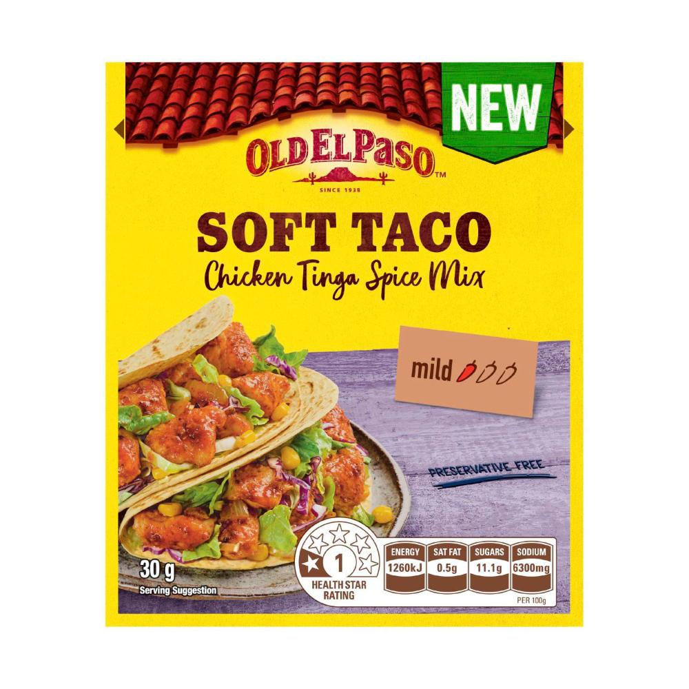 Buy Old El Paso Chicken Tinga Spice Mix 35g Coles